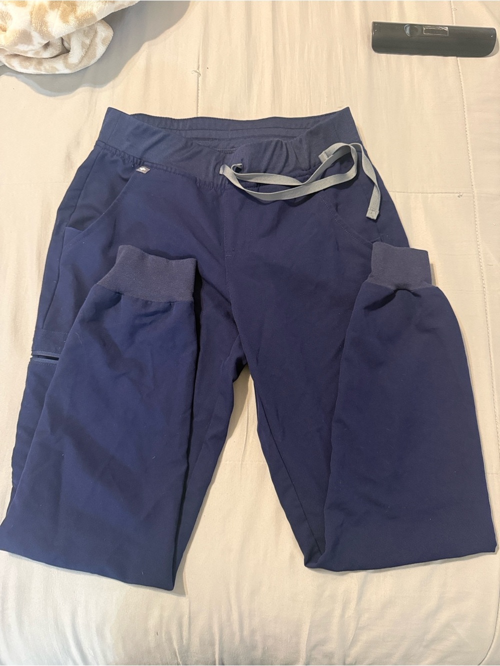 Figs Navy Scrub Pant Navy Blue S